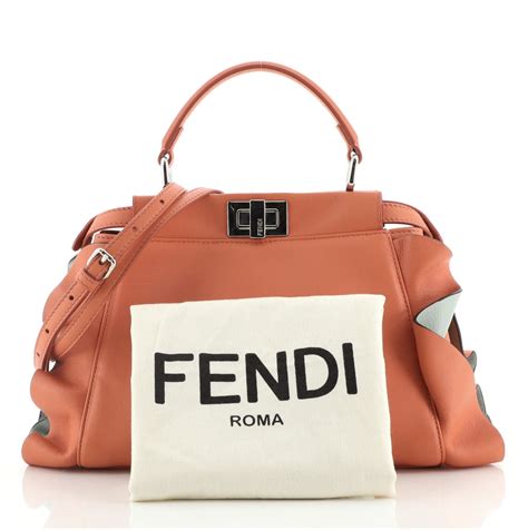 fendi mini peekaboo price.